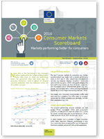 Consumer scoreboard 2016 Factsheet