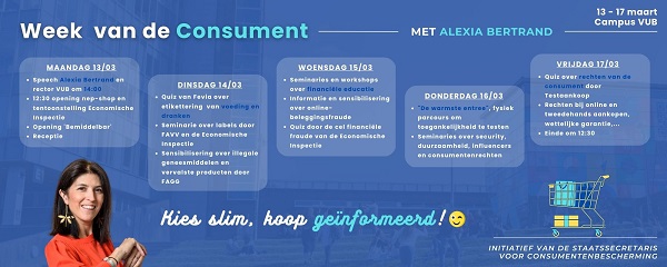 Week van de Consument - Programma